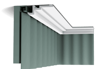 Steps Cornice 8 as Pelmet