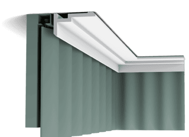 Steps Cornice 9 as Pelmet