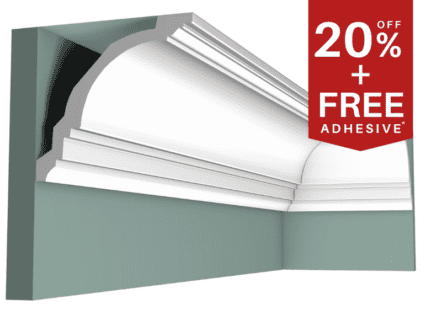 20% off and Free Adhesive Sale on the Classic Cornice 44