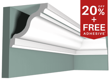 20% off and Free Adhesive Sale on the Classic Cornice 43