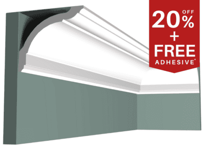 20% off and Free Adhesive Sale on the Classic Cornice 42