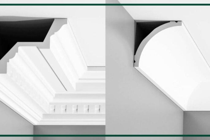 What is the Difference Between Cornice and Coving?